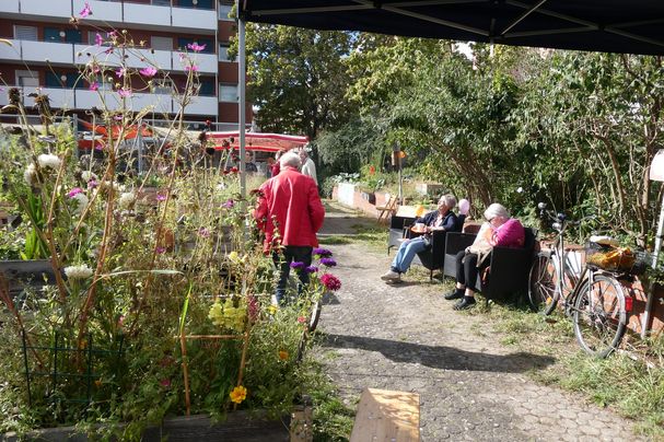 Hofgärtchen (Foto: Ingrid Treutter) Hofgärtchen